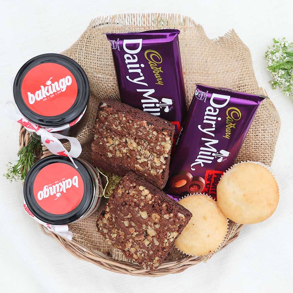 Chocolate and Desserts Gift Basket