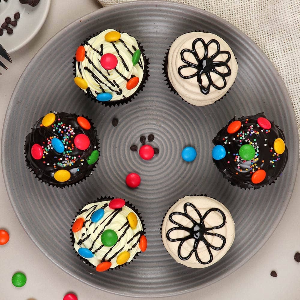 Chocolate N Peanut Butter Cupcakes