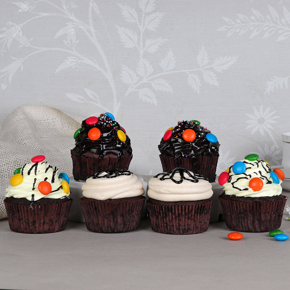 Chocolate N Peanut Butter Cupcakes