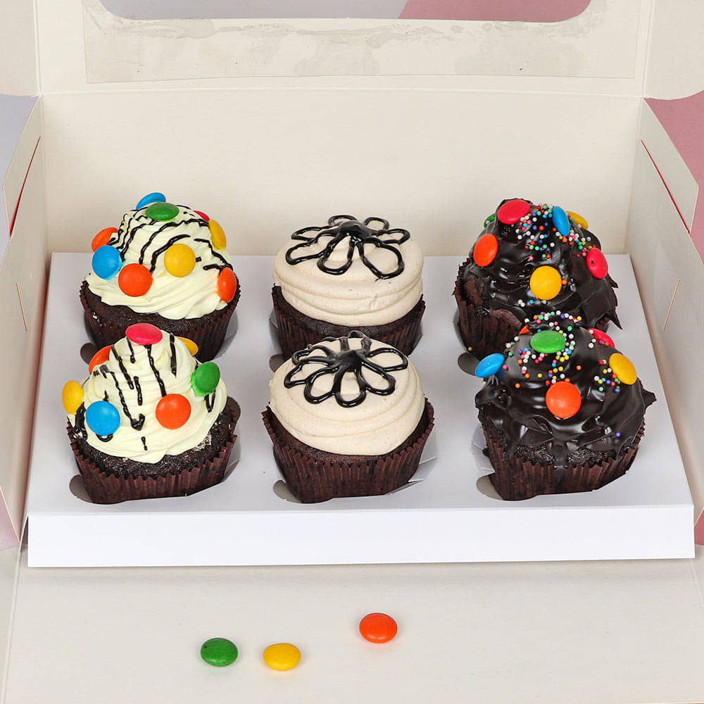 Chocolate N Peanut Butter Cupcakes