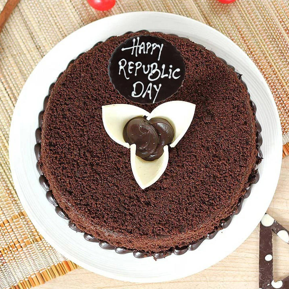 Chocolate Republic Day Cake