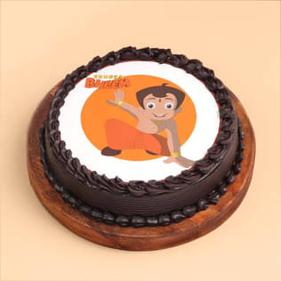Chota Bheem Poster Cake