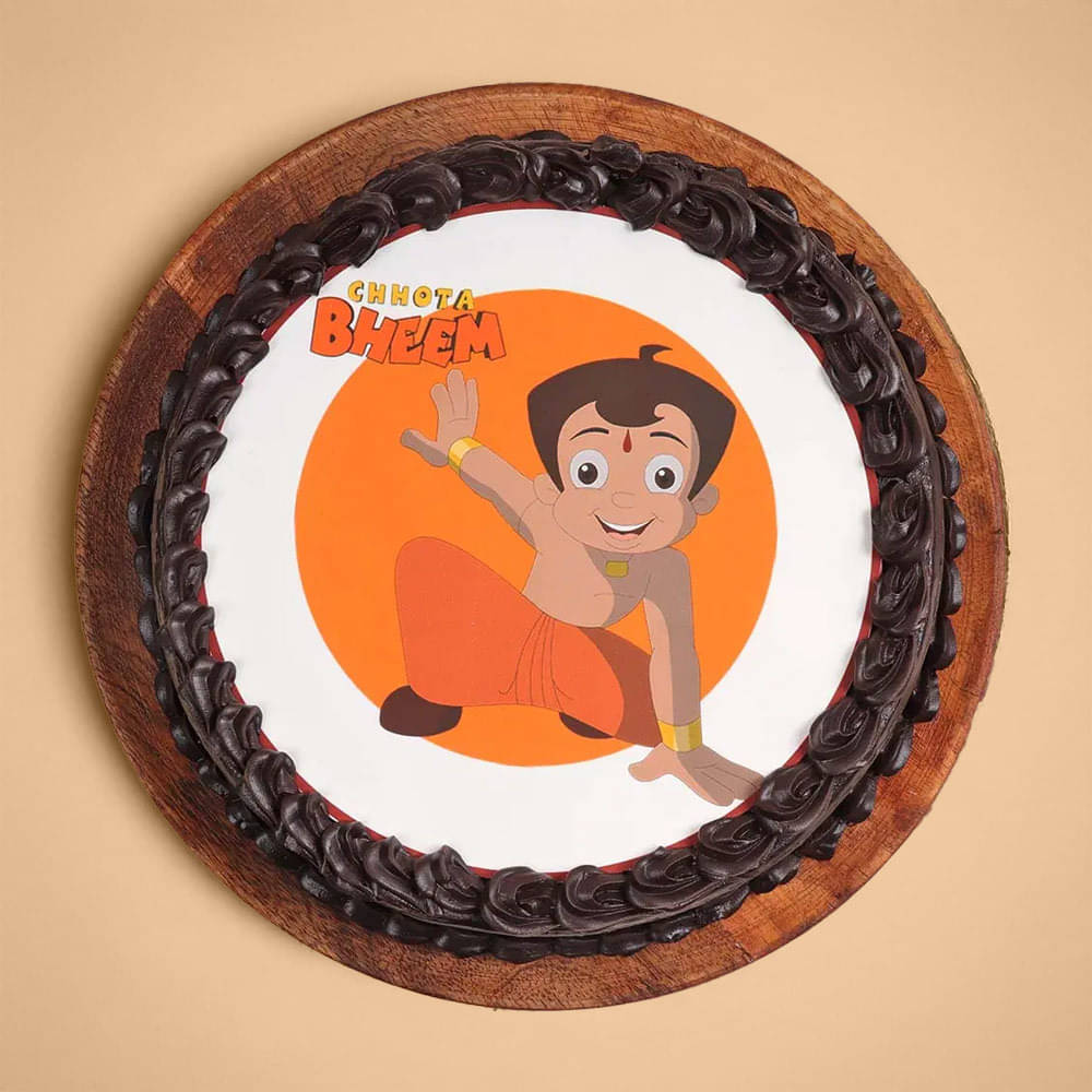 Chota Bheem Poster Cake