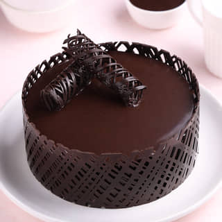 Mirror Glaze Choco Truffle Cake Mirror Glaze Choco Truffle Cake