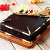 Couverture Chocolate Square Cake