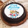 Delightful Doraemon Delicacy Chocolate Poster Cake