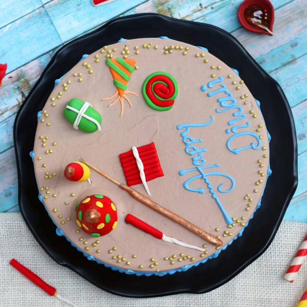 Diwali Choco Cream Cake