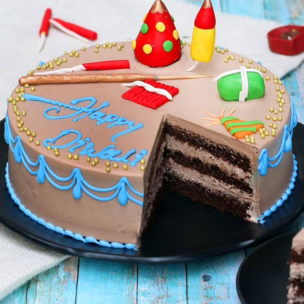 Diwali Choco Cream Cake