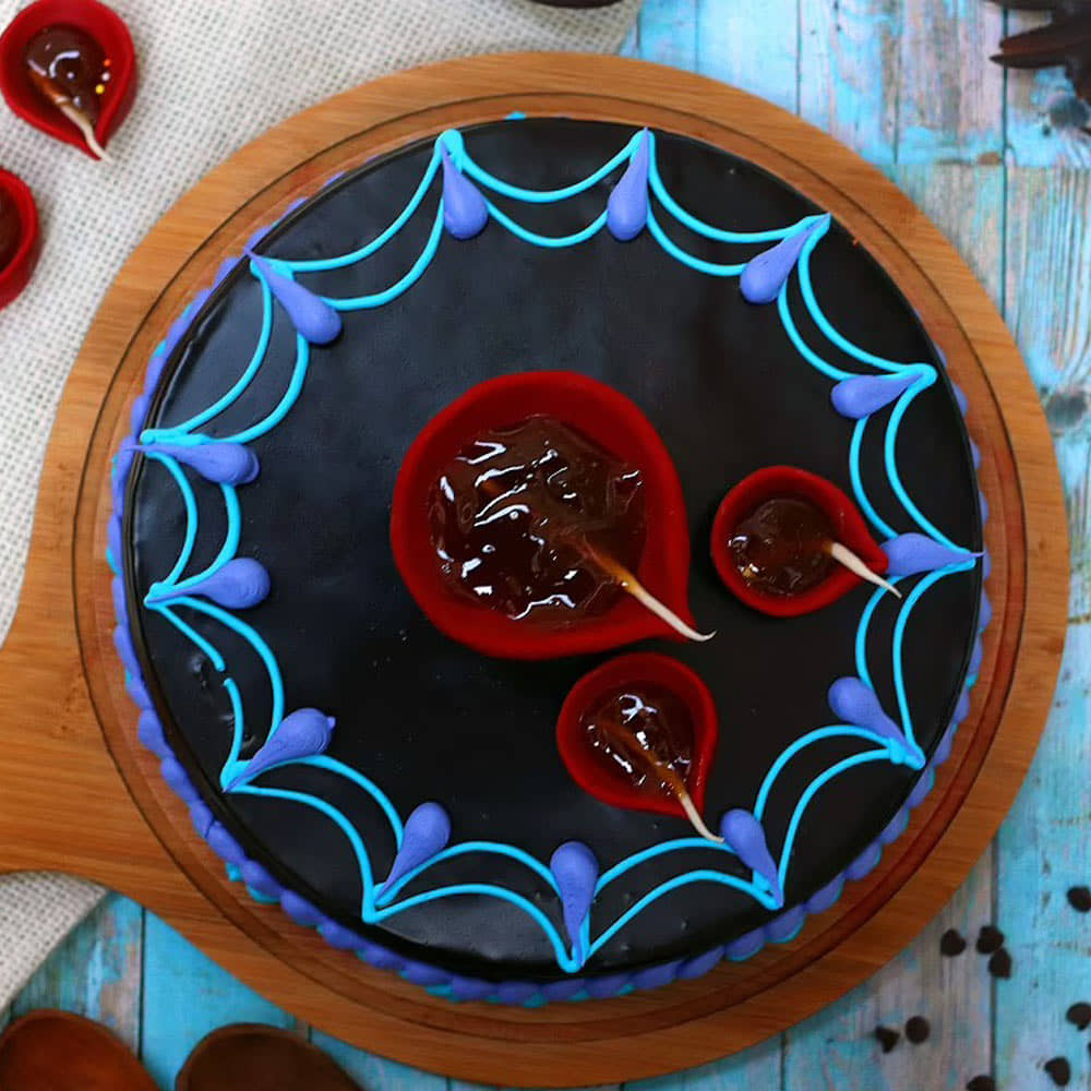 Diwali Choco Truffle Cake