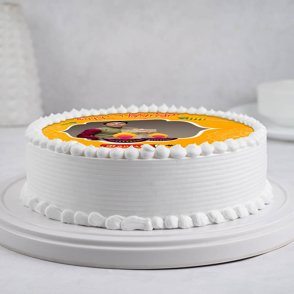Diwali Photo Cake