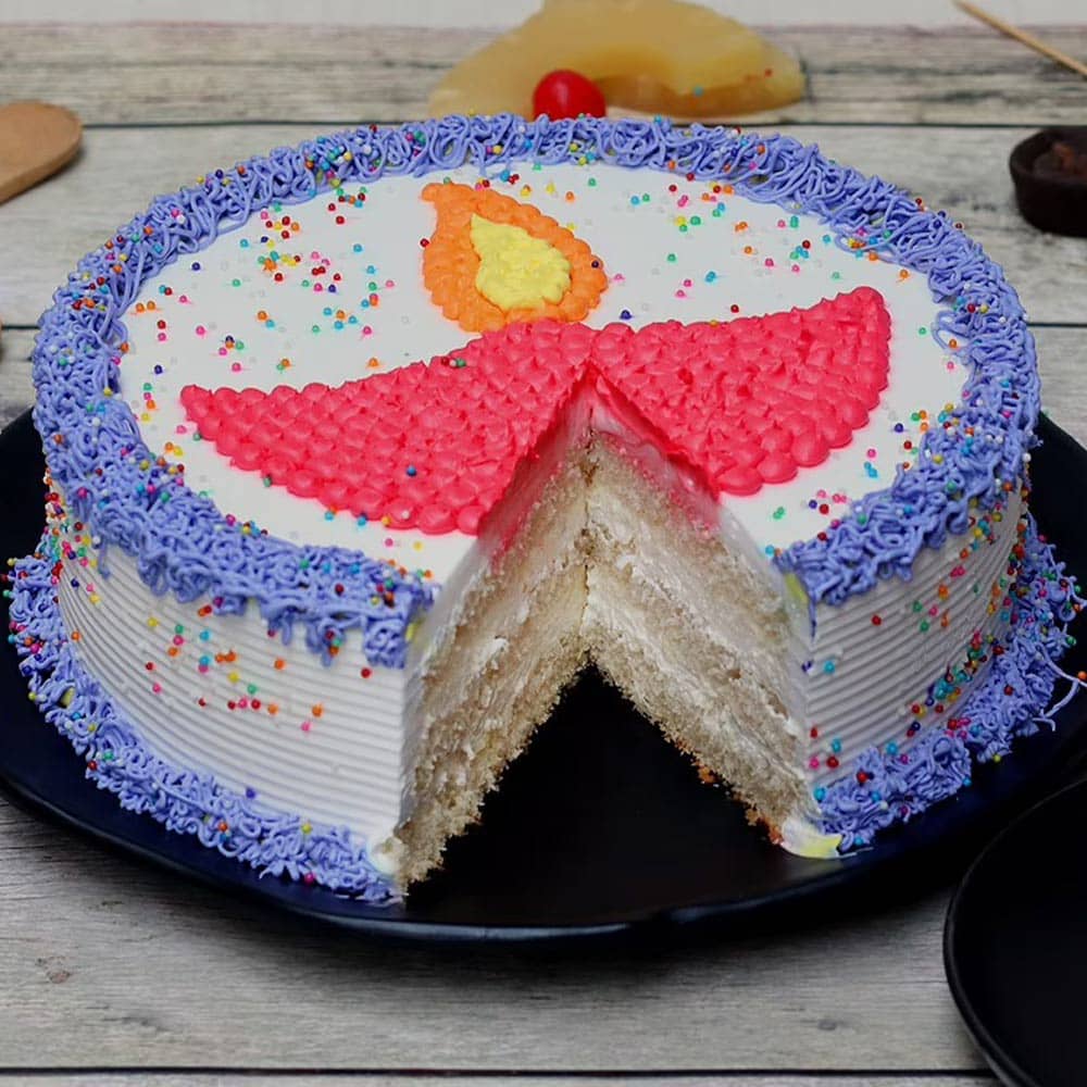 Diwali Pineapple Cake