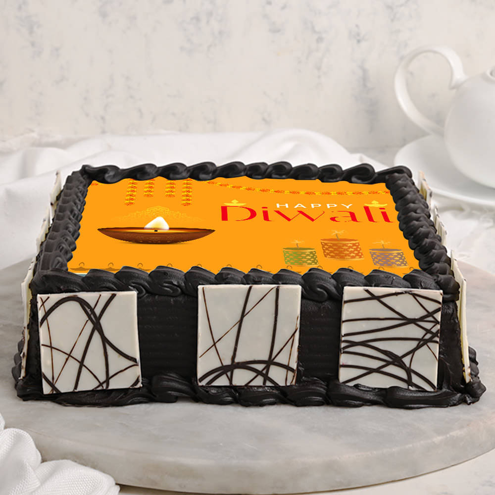 Diwali Poster Cake