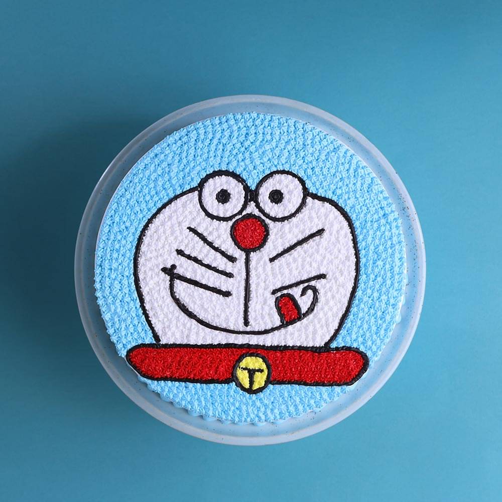 Doraemon Cream Cake