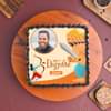 Side View of Photo Cake