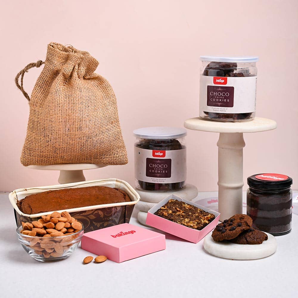 Cakes Jar Cakes N Cookies Combo Gift Hamper