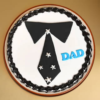 Top View of Cool Daddy Cake