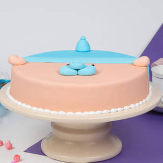 Baby Theme Birthday Cake