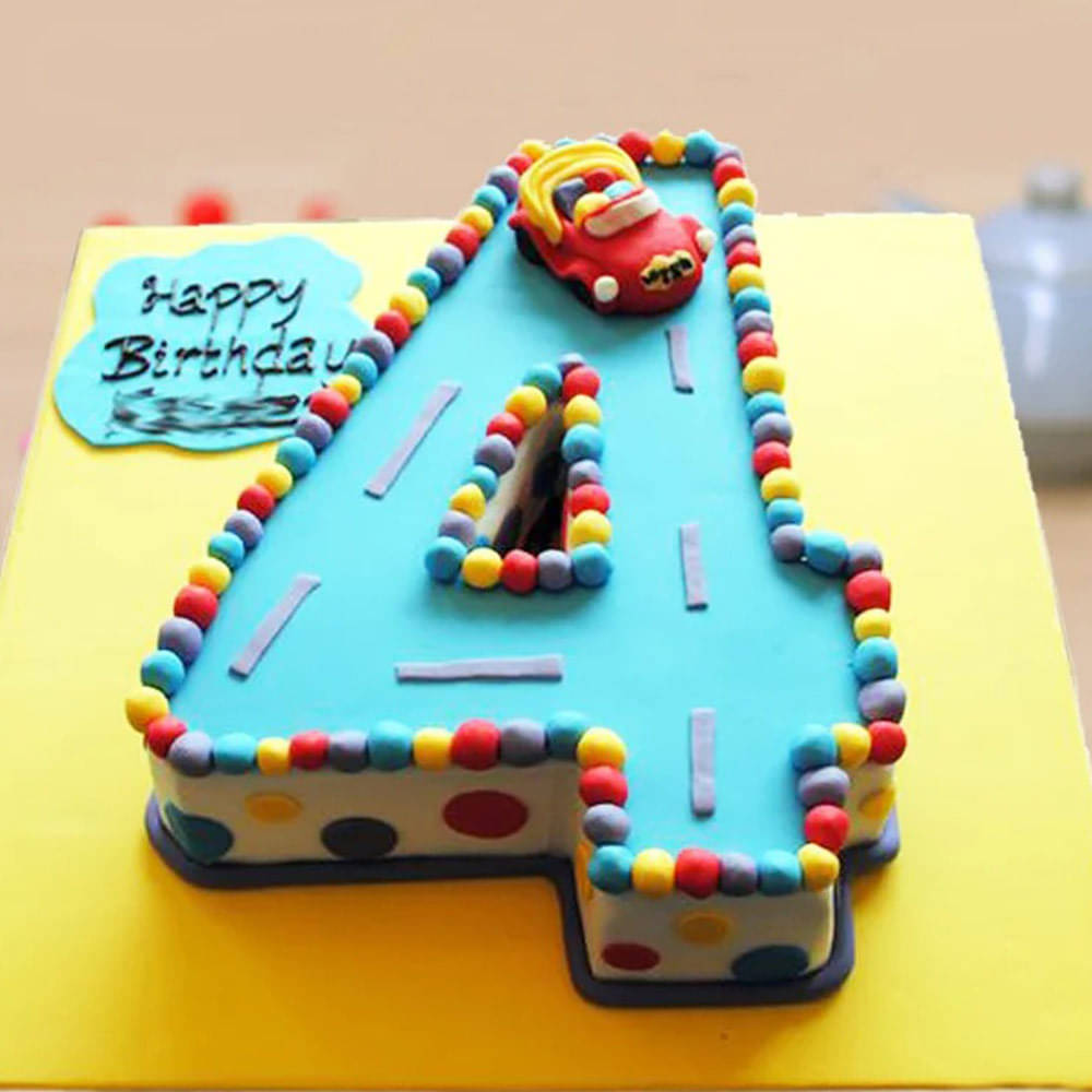 5 Off] Order 'Written Number Birthday Square Cake' Online | Urgent Delivery  Across London // Sugaholics™