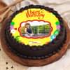 Elementary Fiesta - Round Shaped Photo Cake for Kids