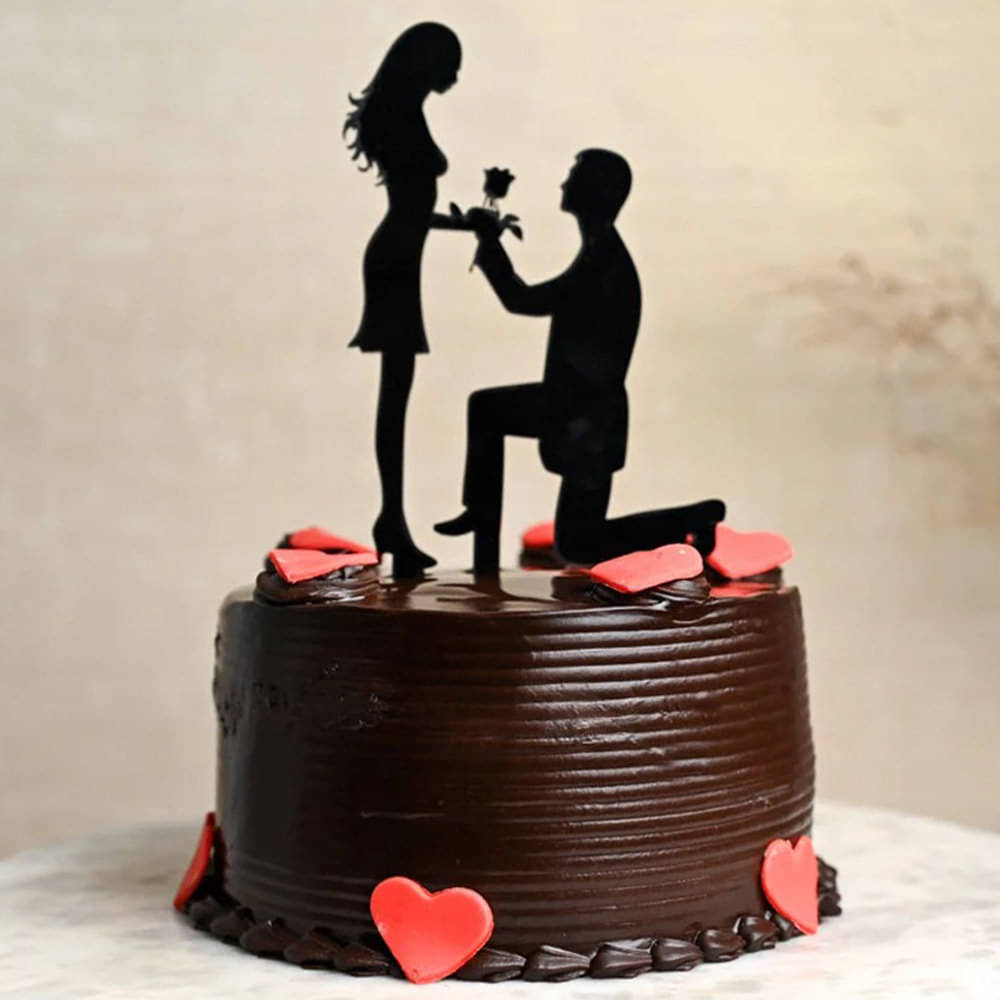 Chocolate Anniversary Cake | bakers-mark