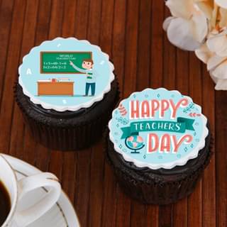 Teachers Day Cup Cakes