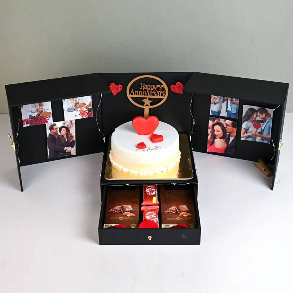 Shop for Fresh Surprise Box Cake online - Kolkata