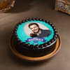 Top view of Special Bro Poster Cake