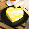 Heart Shaped Pineapple Pinata Cake (450 gm)