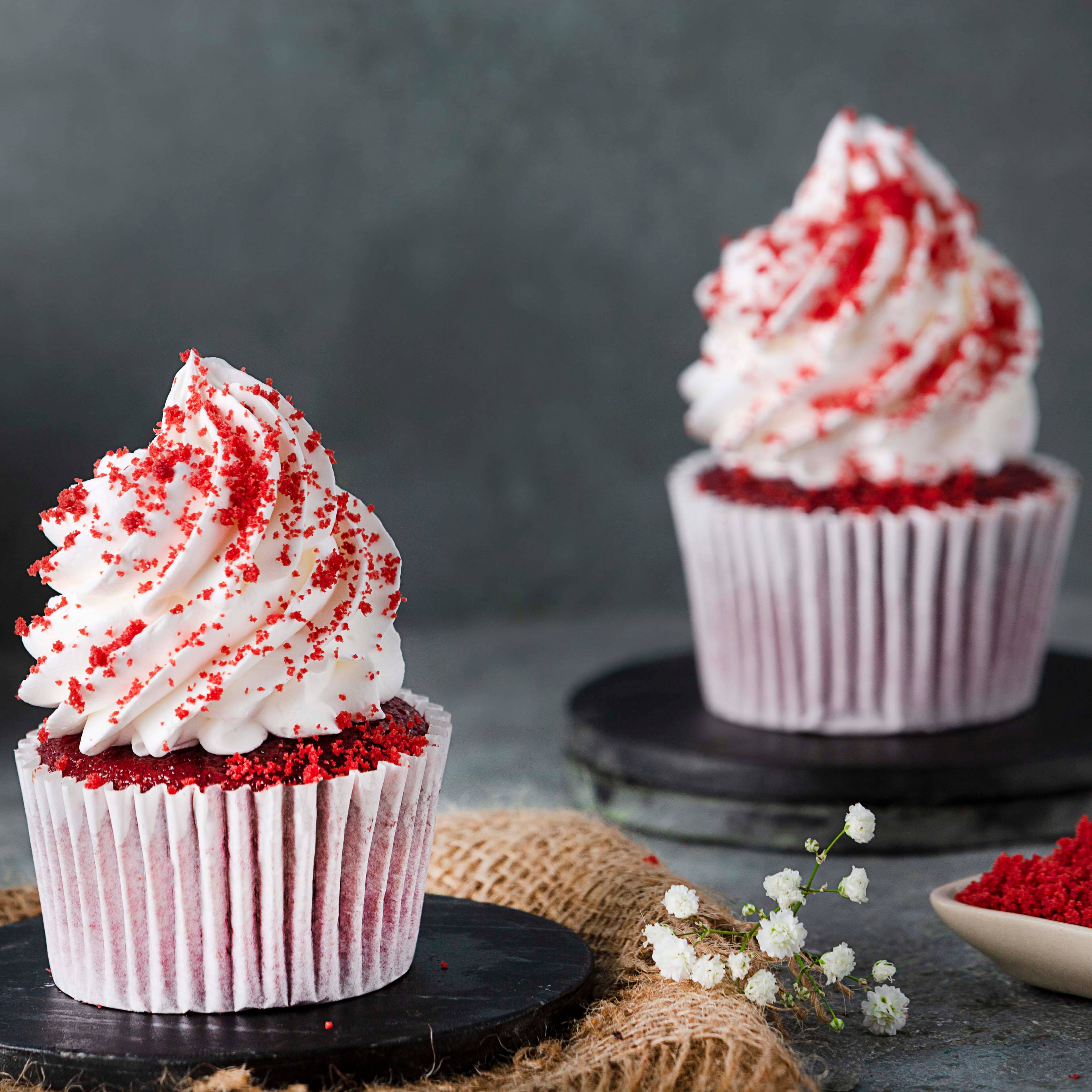 Passionate Red Velvet Cupcake