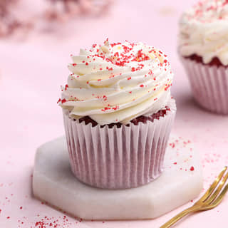 Passionate Red Velvet Cupcake