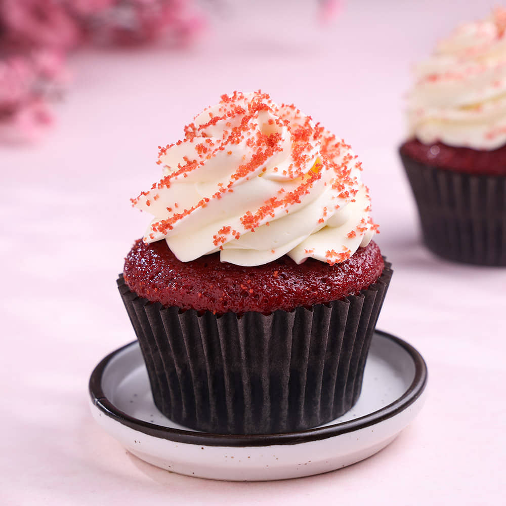 Red Velvet Swirl Cupcake Red Velvet Swirl Cupcake