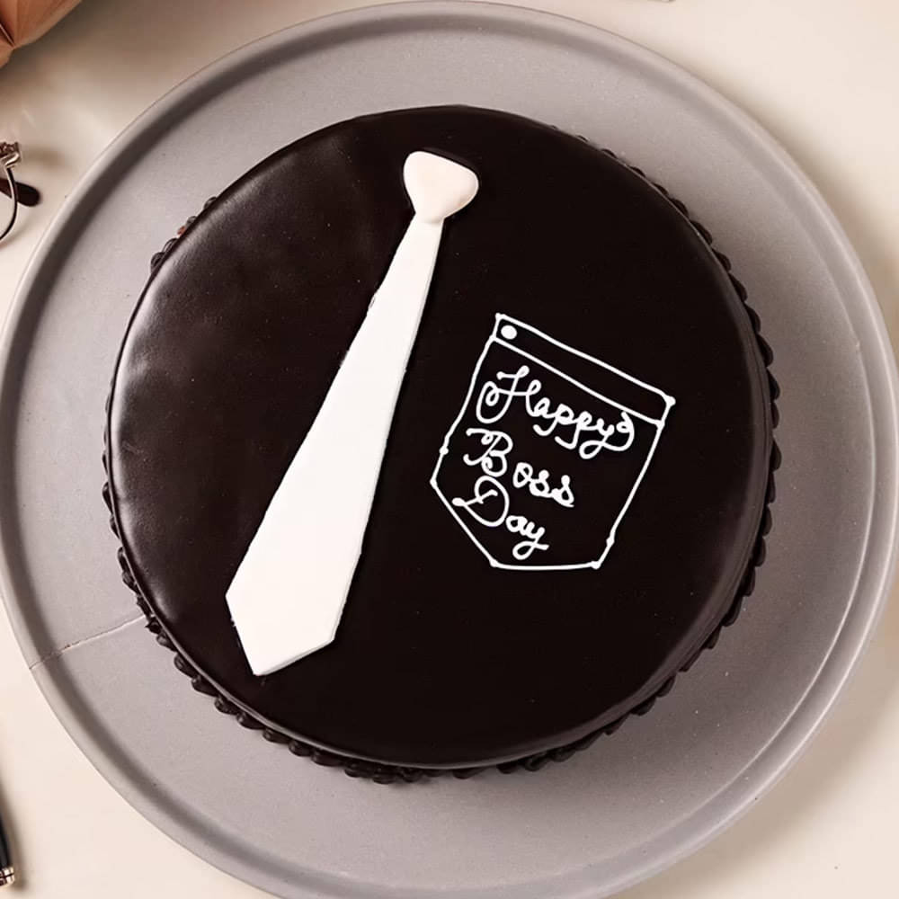 Impressive Boss Day Cake