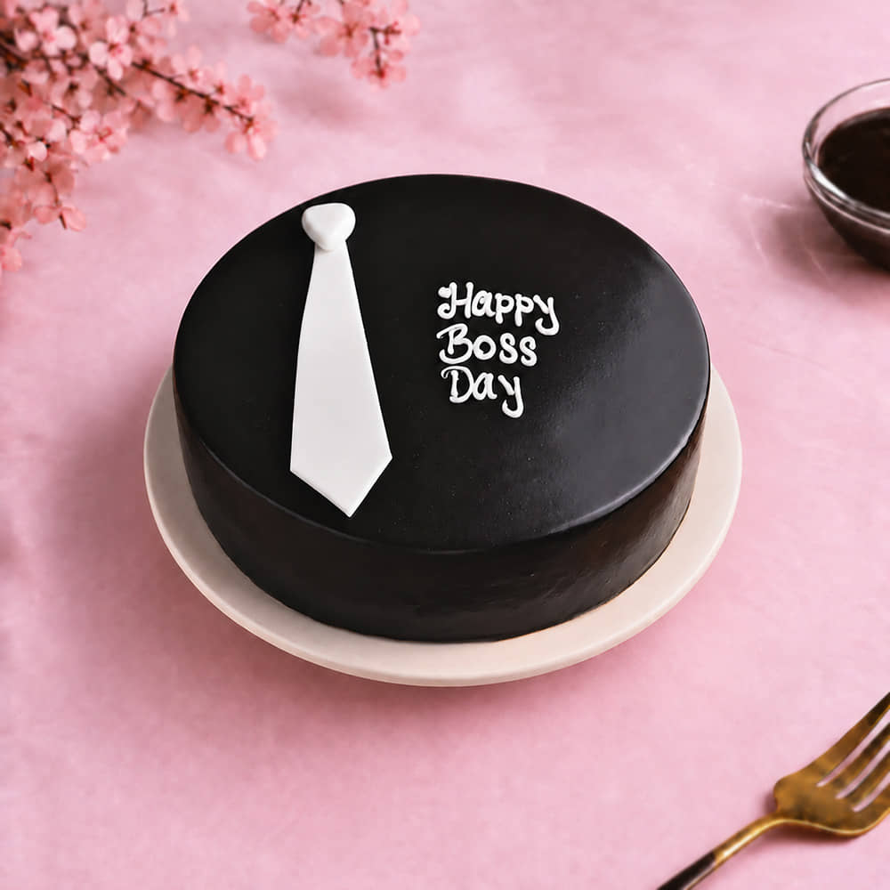 Impressive Boss Day Cake