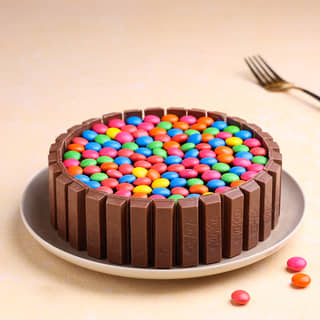 Kitkat Cake N Gems Cake