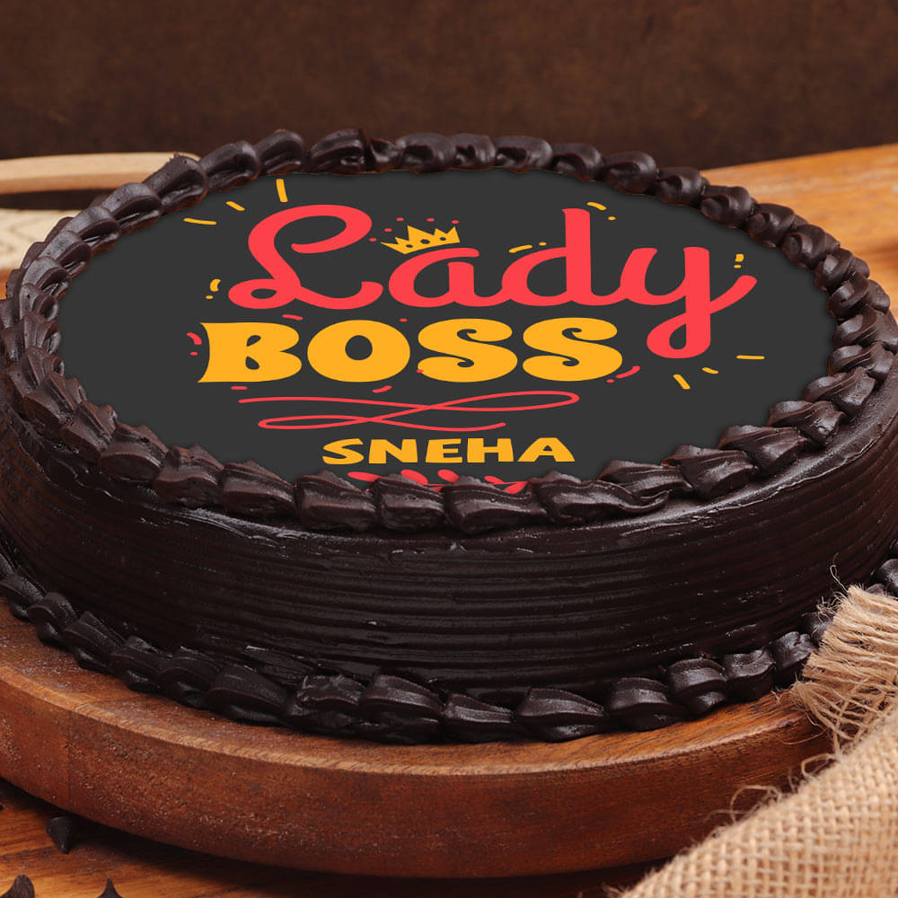 Boss Day Cakes | Order Cake For Boss Day Online | Free Delivery | FlowerAura