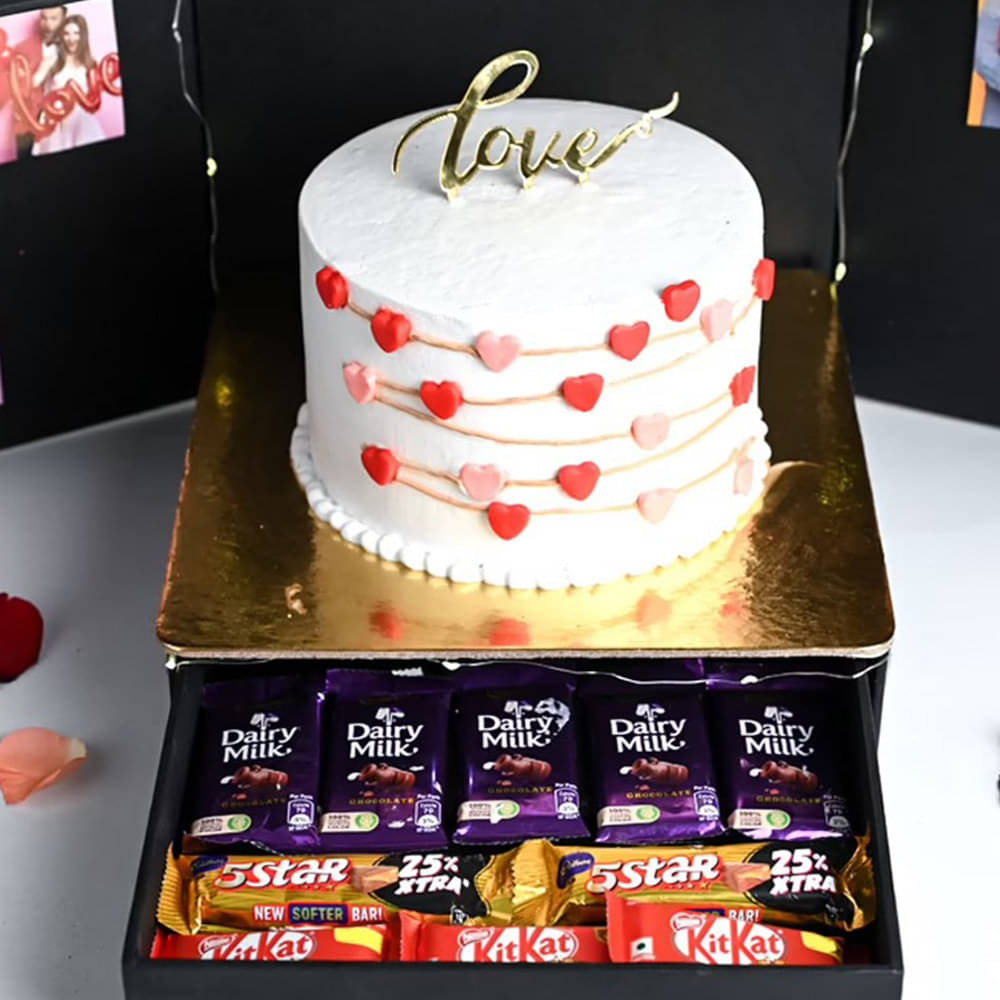 Buy Sweet Love Cake Memories BoxLove Cake Surprise Box