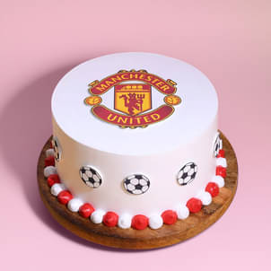 Manchester United Theme Cake