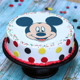 Mickey Mouse Themed Cake