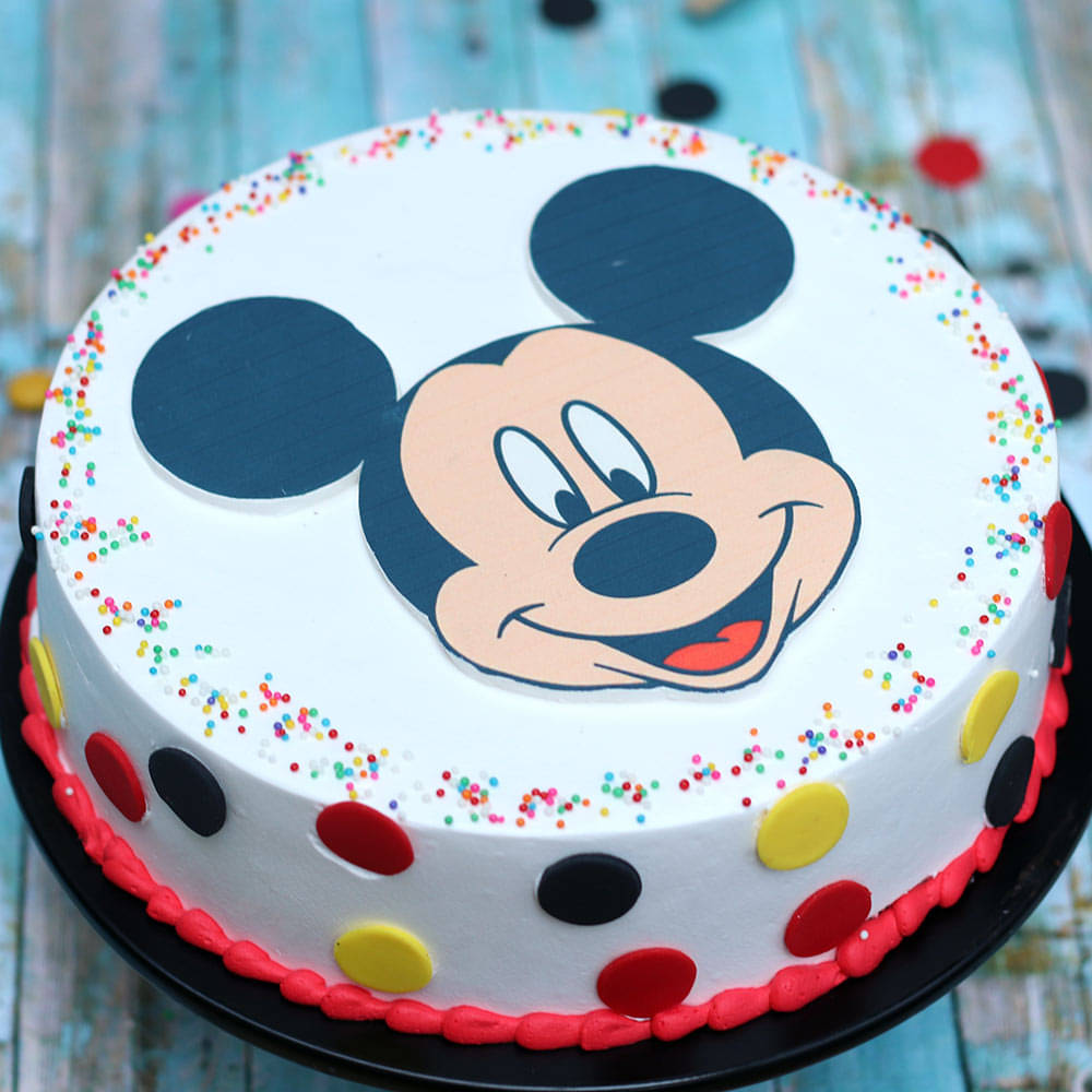 Disney Mickey Mouse Celebration Birthday Cake