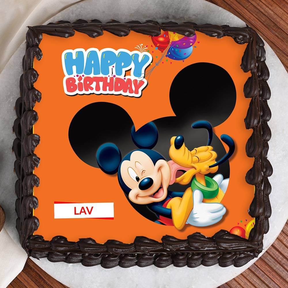 Top view of Mickey Mouse Clubhouse