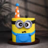 Party Mode Minion Fondant Cake