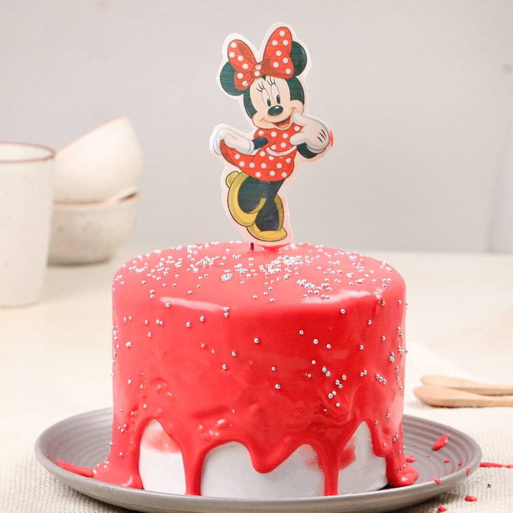 Minnie Mouse Strawberry Pull Me Up Cake