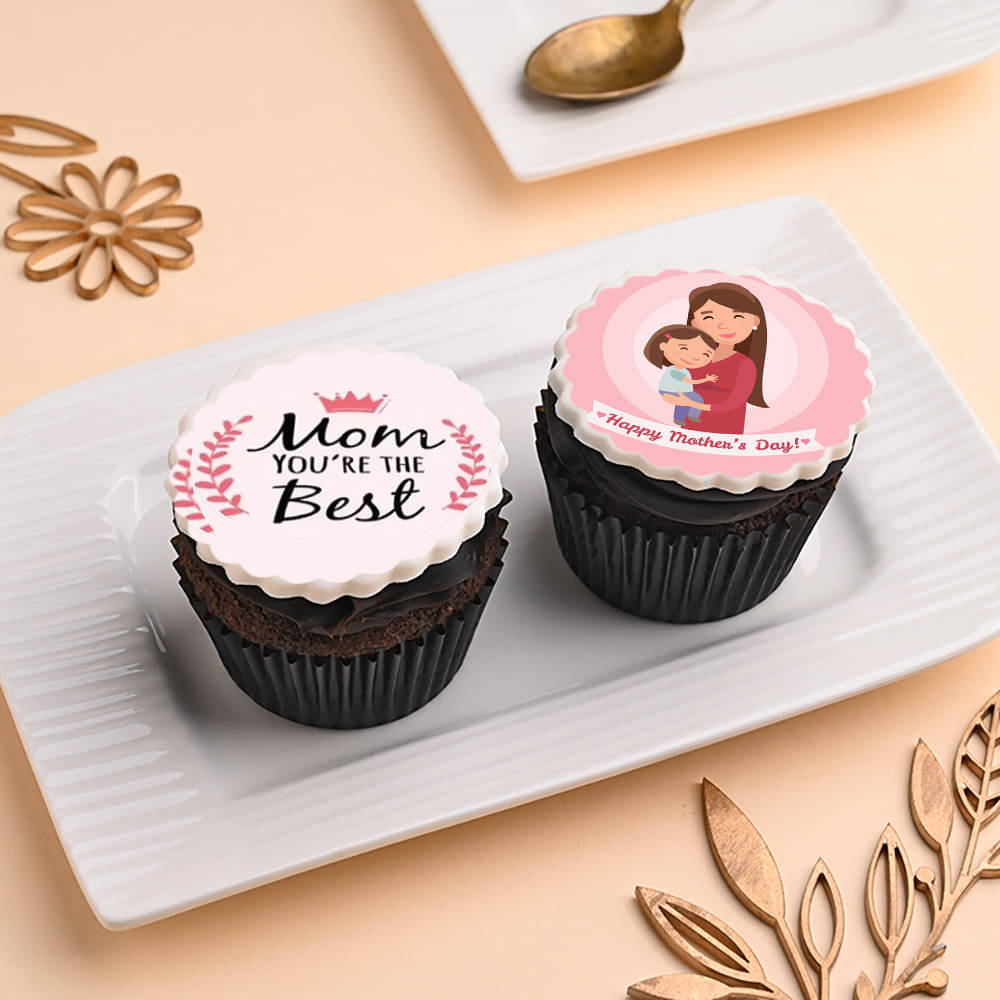 Delightful Cupcake Duo for Mom