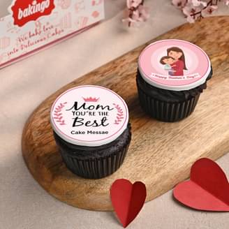 Delightful Cupcake Duo for Mom