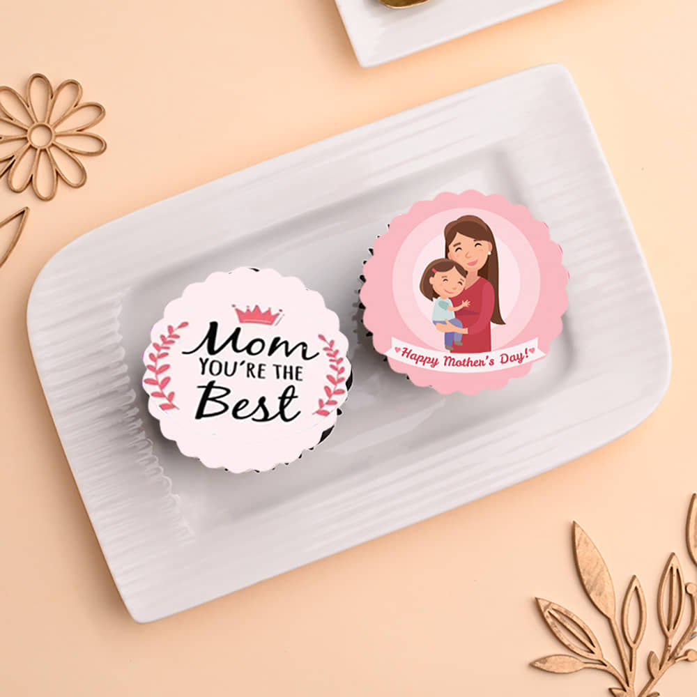 Packed Bestest Mommy Cupcake