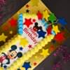 Half View of Mickey Mouse Poster Cake