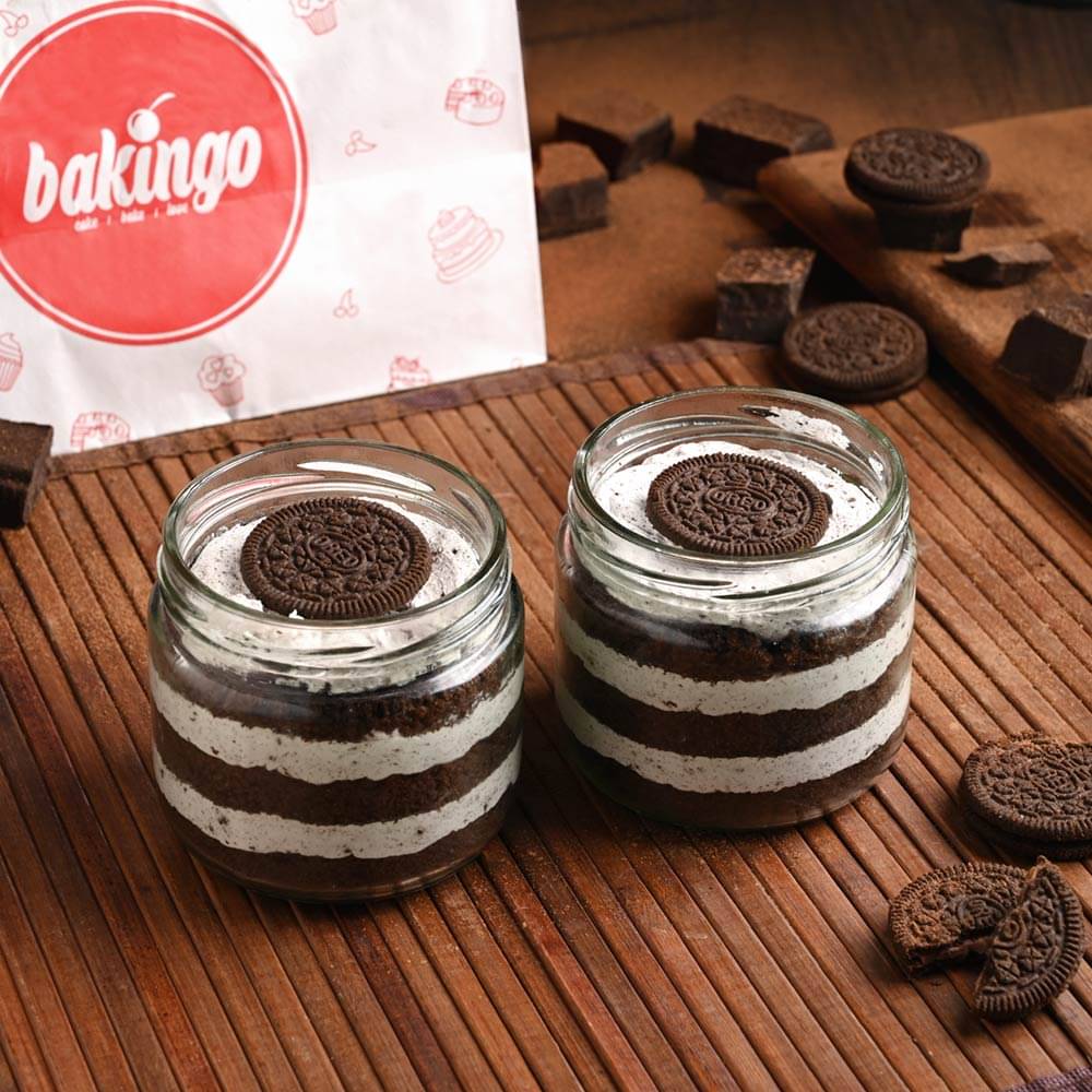 Two Oreo Jar Cake Oreo Jar Cake