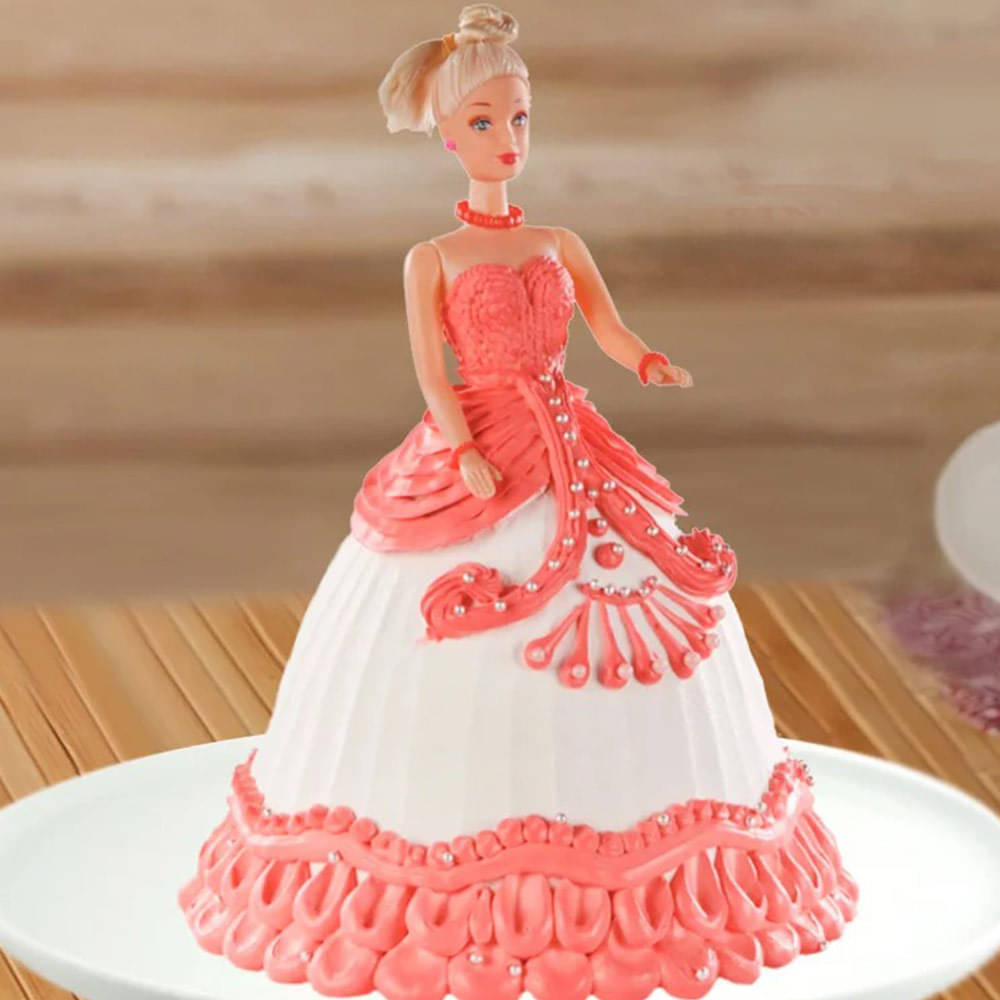 Red Velvet Doll Cake - Online Cake Delivery Shop in Asansol, Free Delivery