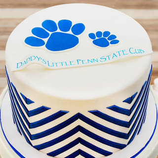 Cub Footprints Cake