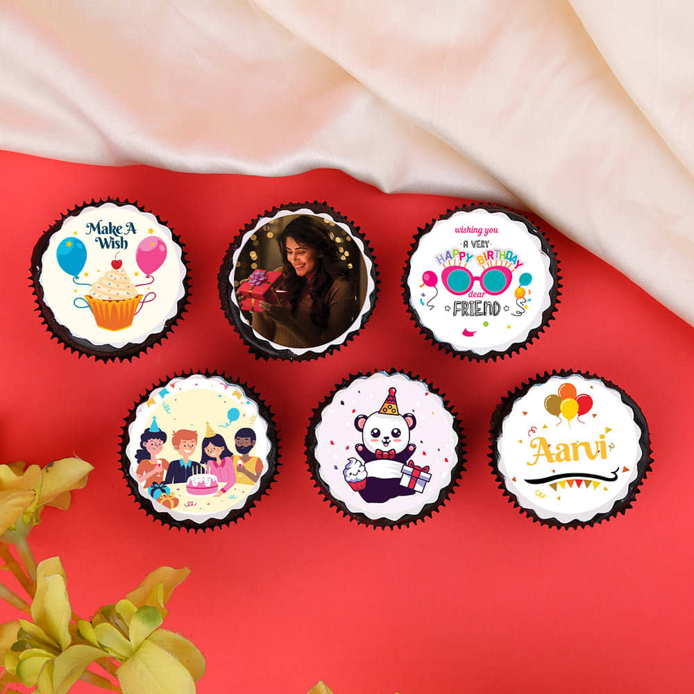 Personalised Birthday Cupcakes